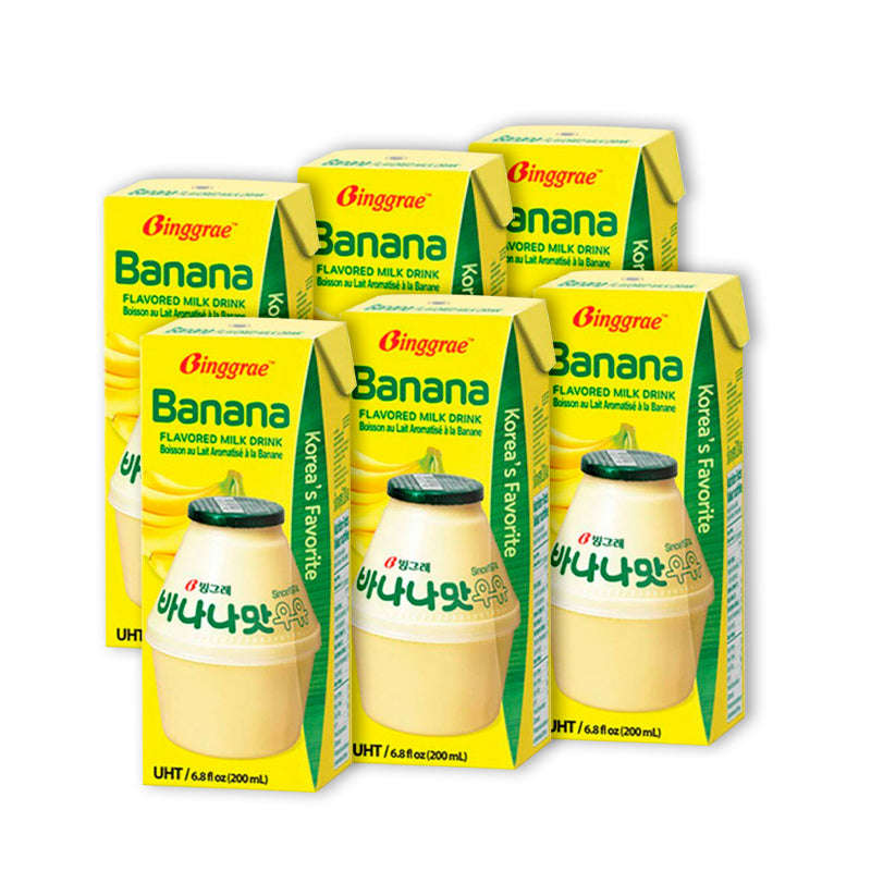 Binggrae Banana Milk 6 pack