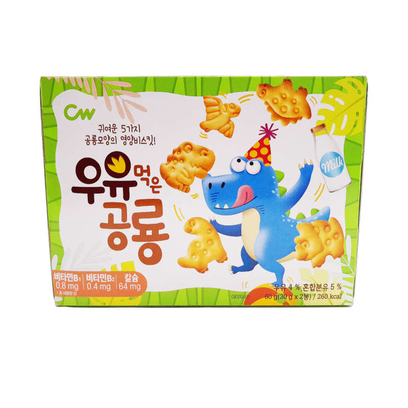 CW Dinosaur Nutritional Milk Biscuits 60g ( 30g x 2)