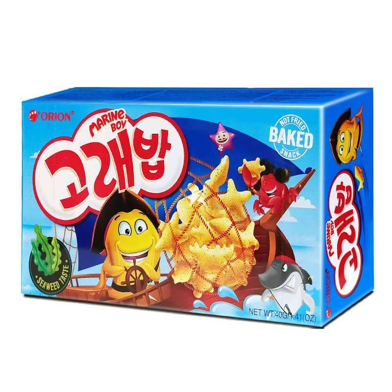 Orion Marine Boy Snack Seaweed Flavour 40g