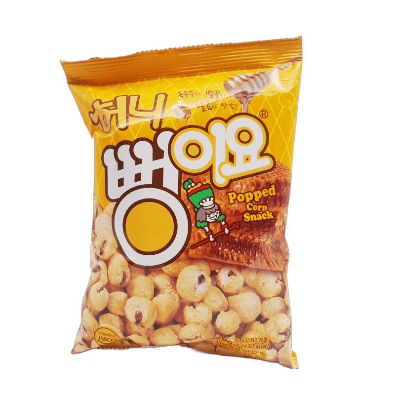 Popped Corn Honey Snack 90g