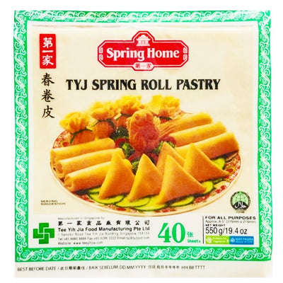 TYJ Spring Roll Pastry 40 Sheets