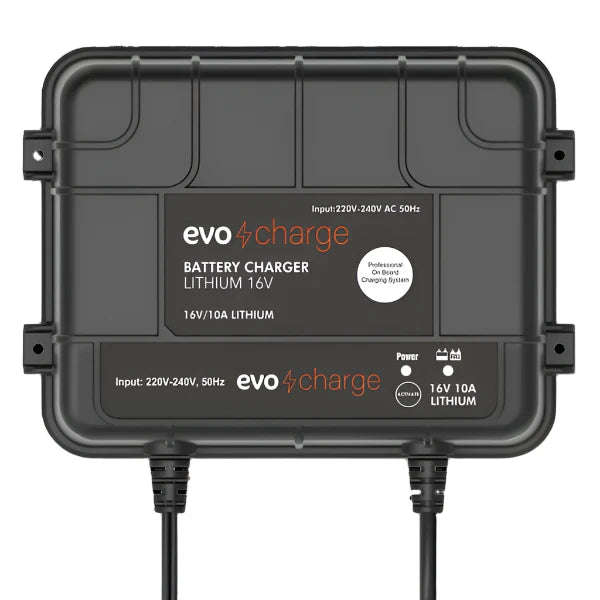 EvoCharge 16V 10ah LiFePo4 Battery Charger