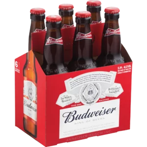 Budweiser Beer 6 x 330ml