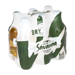 Savanna Dry Premium Cider Bottles 6 x 330ml