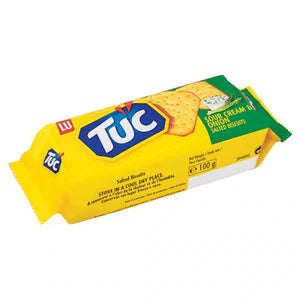 Tuc Crackers Sour Cream & Onion 100G