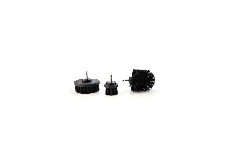 Drill Brush Set 3 Piece - Black