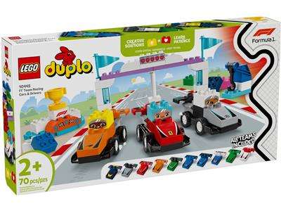 10445 Lego Duplo Formula 1 F1 Team Race Cars & Drivers