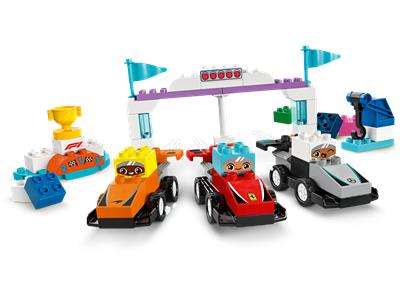 10445 Lego Duplo Formula 1 F1 Team Race Cars & Drivers