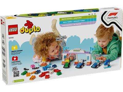 10445 Lego Duplo Formula 1 F1 Team Race Cars & Drivers
