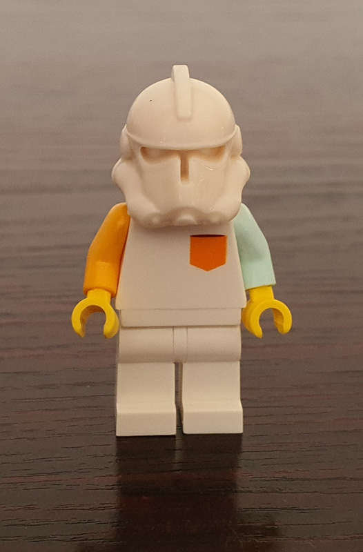 Replica trooper clone p2 Helmut for Lego minifigure