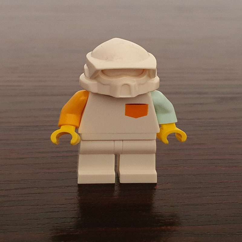 Replica trooper scout Helmut for Lego minifigure blank ready for decals