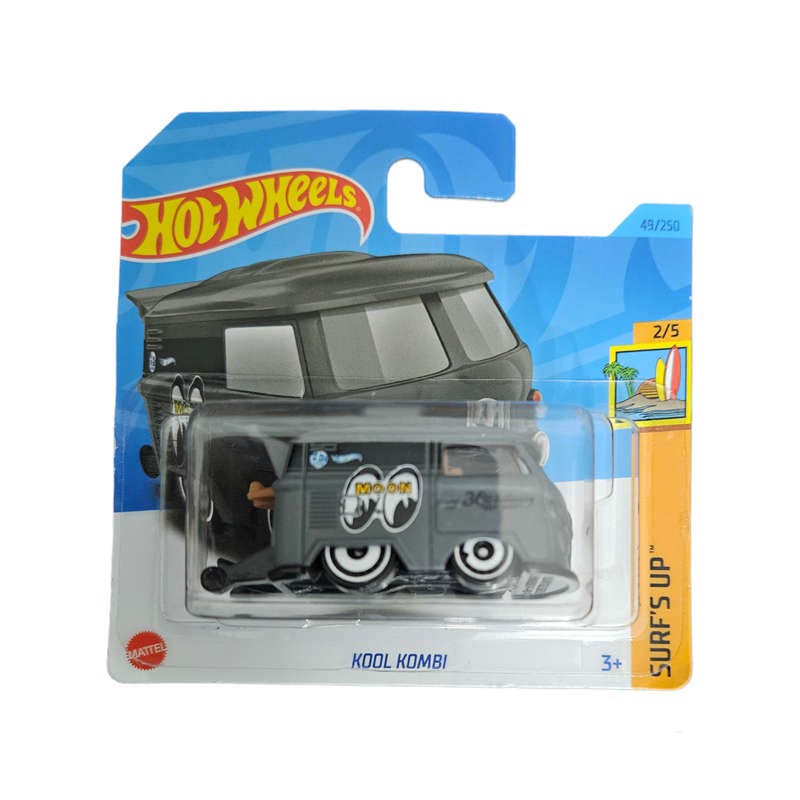 Kool Kombi VW tooned surfs up Hot Wheels 1/64 die cast