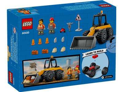 60450 Lego City Yellow Construction Wheel Loader