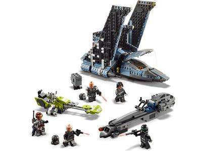 75314 LEGO Star Wars The Bad Batch Attack Shuttle Slight box damage.