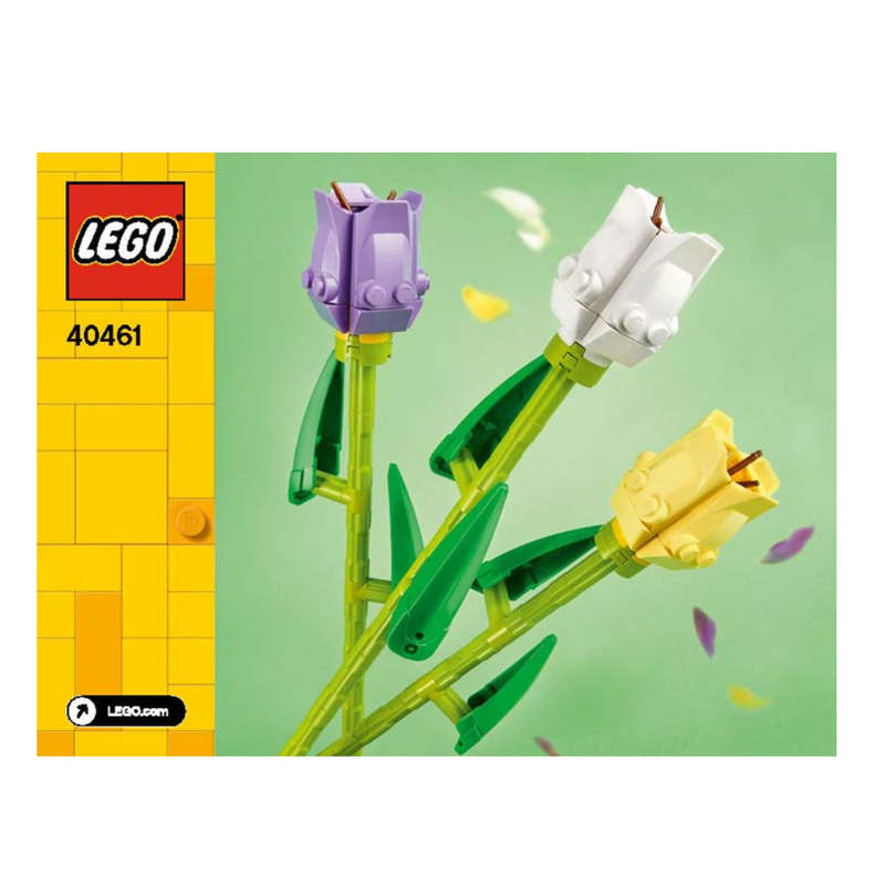 40461 Iconic Lego Tulips (Botanical Collection)