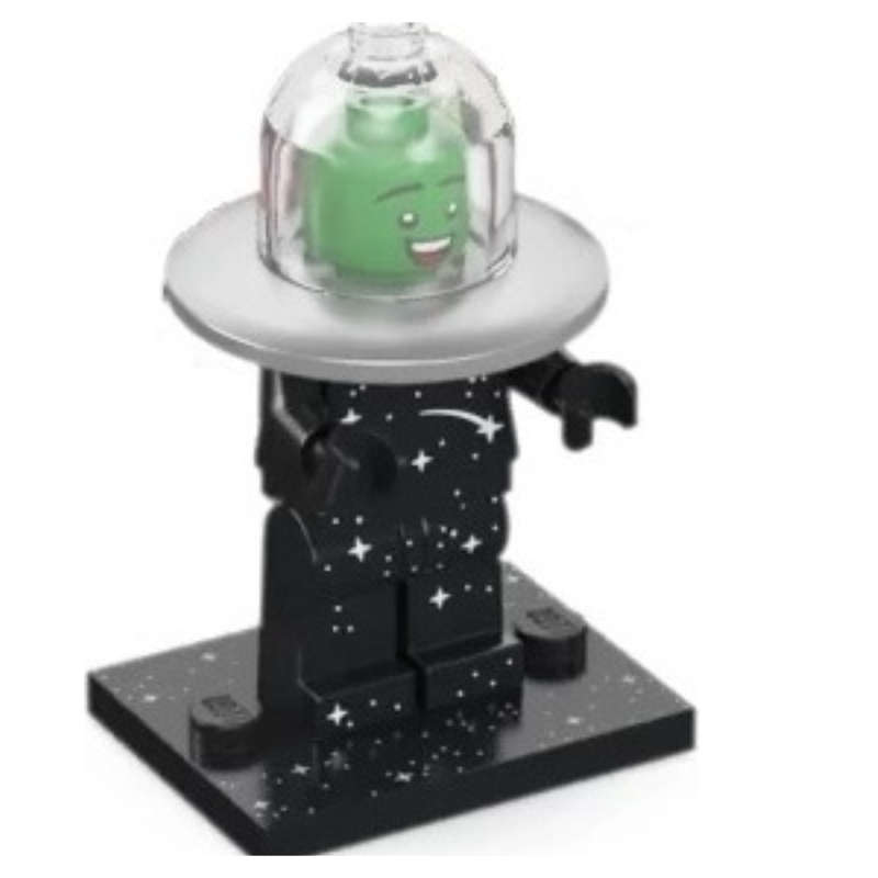 Flying Saucer Costume FanSeries 26 (Complete Set with Stand and Accessories) Lego minifigure