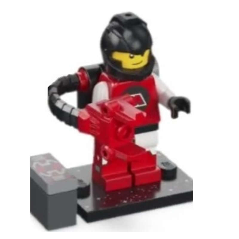 M-Tron Powerlifter Series 26 (Complete Set with Stand and Accessories) Lego minifigure