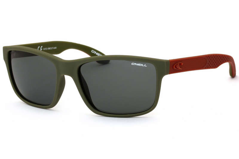 O Neill Eyewear ONS-CAUCHO 107P  Matte Olive Sunglasses polarized