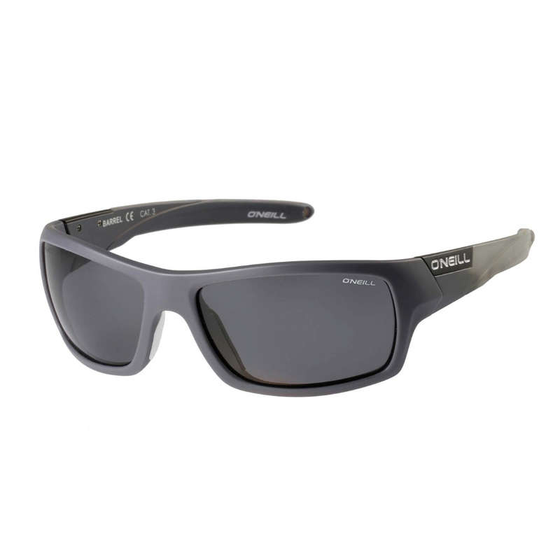 O'Neill ONS Barrel 2.0 108P Matte Grey / Smoke Polarised Lenses Sunglasses