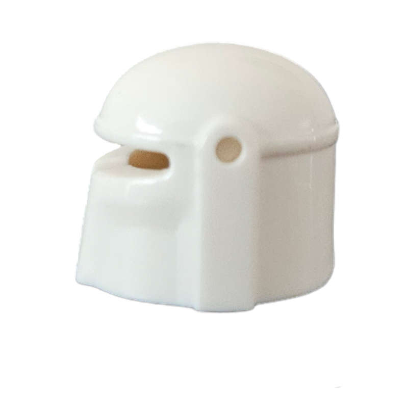 Replica trooper mandalore helmet for Lego minifigure.