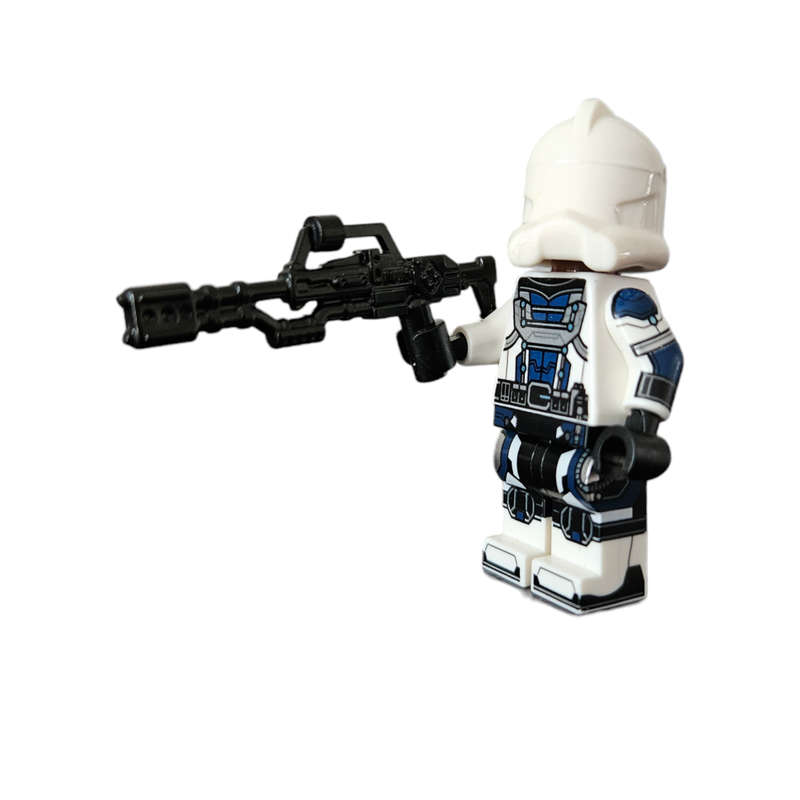 Space Wars custom blaster rifle for Lego minifigure.