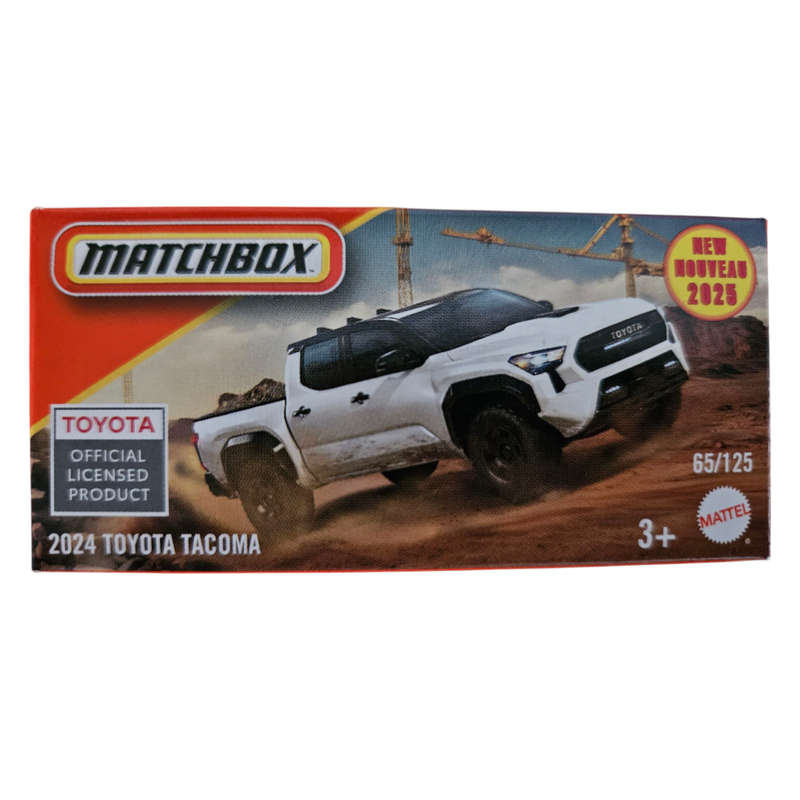 2024 Toyota Tacoma bakkie matchbox Mattel 1/64 die-cast toy car