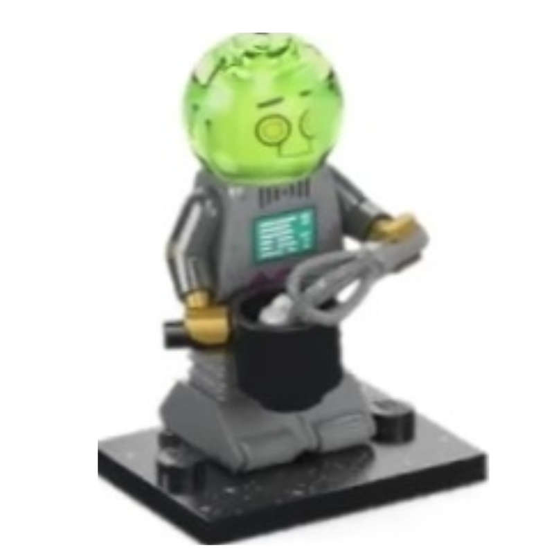 Robot Butler Series 26 (Complete Set with Stand and Accessories) Lego minifigure