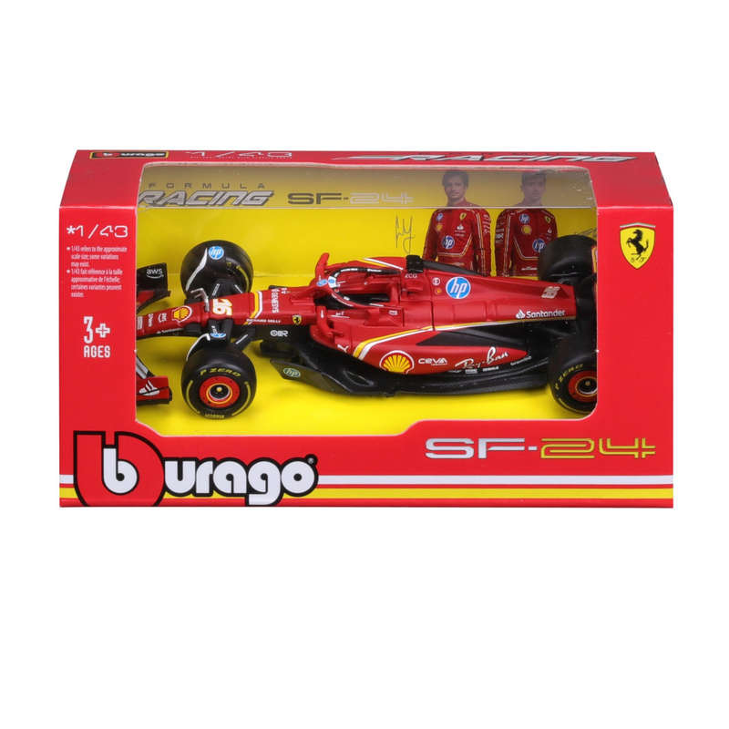 1/43 FERRARI F1 SF-24 2024 Charles Le Clerc (13CM LONG) Bburago
