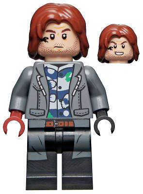 Rainn Delacourt Lego Jurassic World Minifigure