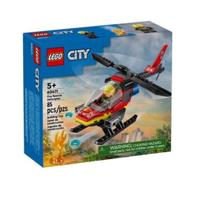 60411 LEGO City Fire Rescue Helicopter