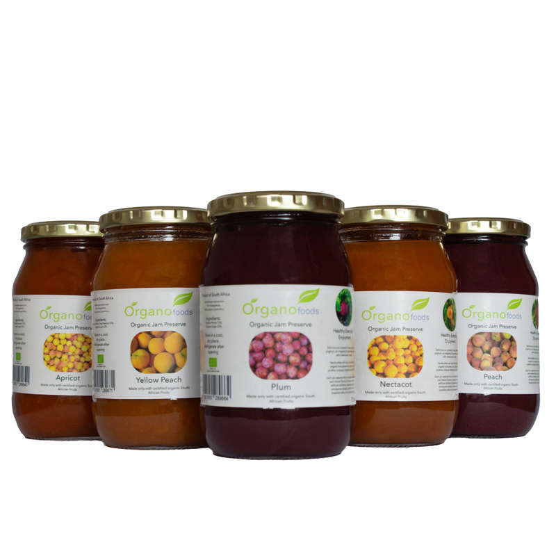 Organic Jam variety  pack 6 x 375ml