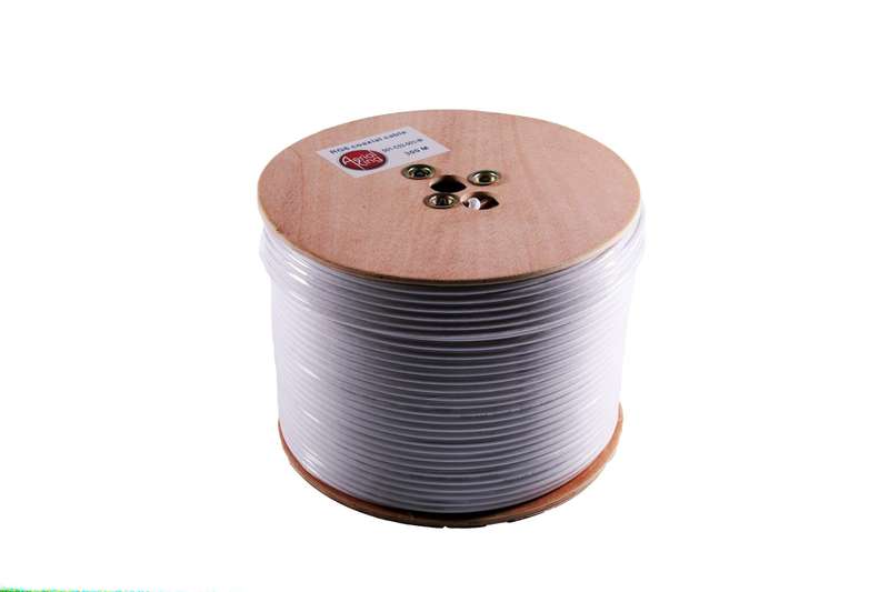 Cable Rg6 White (300 Mt) 64 Bra