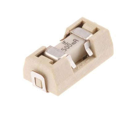 Smd Fuse In Holder 0.5 A F/Blow 0154.500 Dr