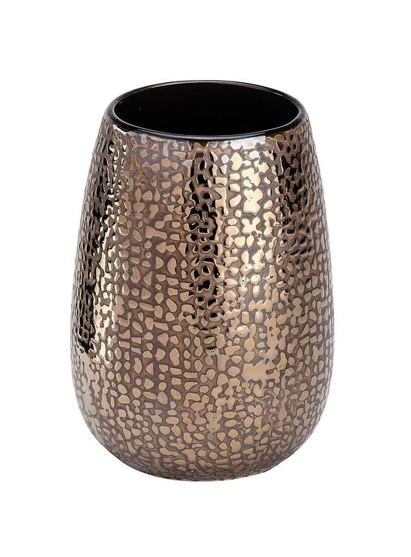 Toothbrush Tumbler Marrakesh Range Ceramic Brown