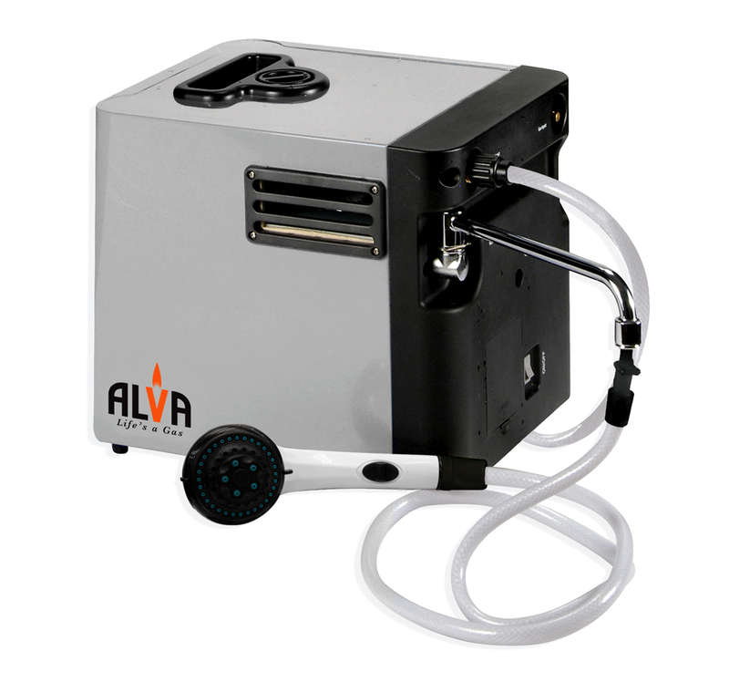 Alva Mini Portable Gas Water Heater (Camping, 4X4Ing, Fishing)