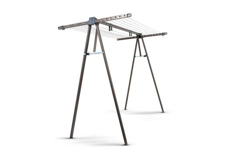 A Frame Freestanding Clothes Drying Stand With Bonus Peg Bag & Pegs