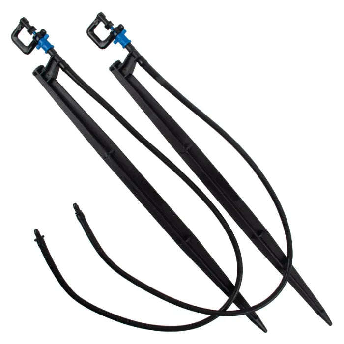 Micro Rainjet Compl Spreader 90 Deg Blk