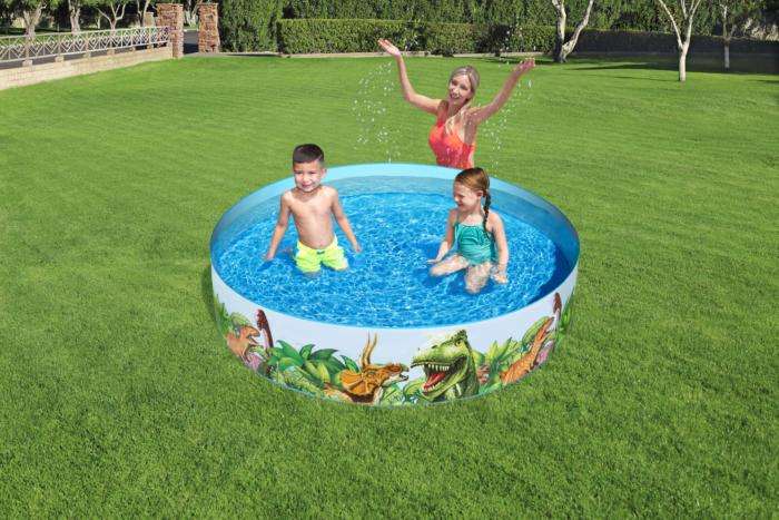 Bestway 1.83m X H38cm Dinosaur Fill'n Fun 946 L