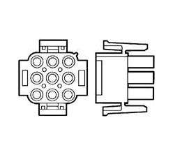 Housing Plug 09 Way For 0550 1480706