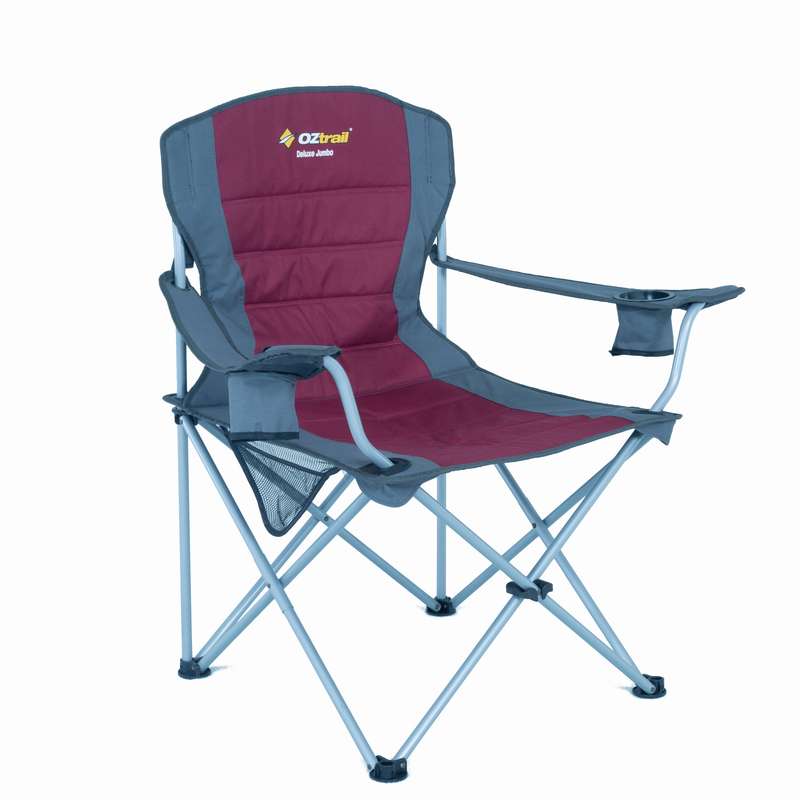 O Ztrail Deluxe Jumbo Arm Chair 140kg Maroon