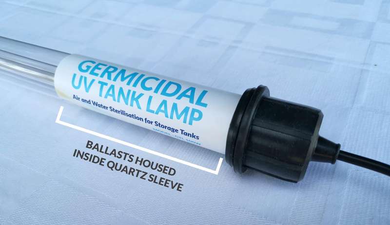 Kunekt 100w Germicidal Submersible UV Tank Lamp (GTL)