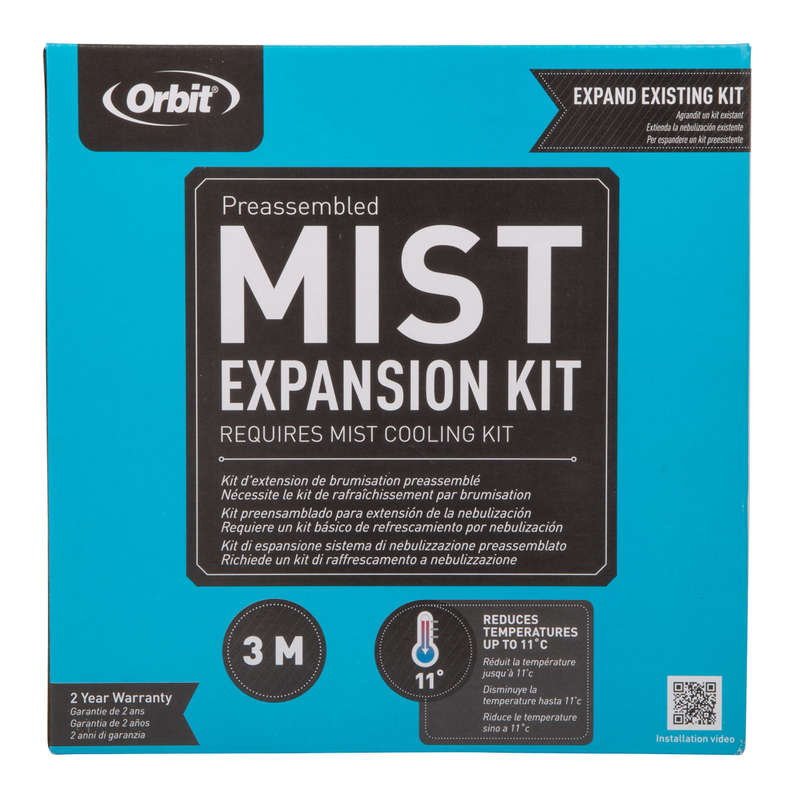 Orbit Mist Cooling Kit Outdoor 3/8 Inch 3.7 M