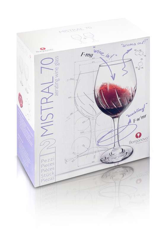 Mistral Wine Aerating Stem 700