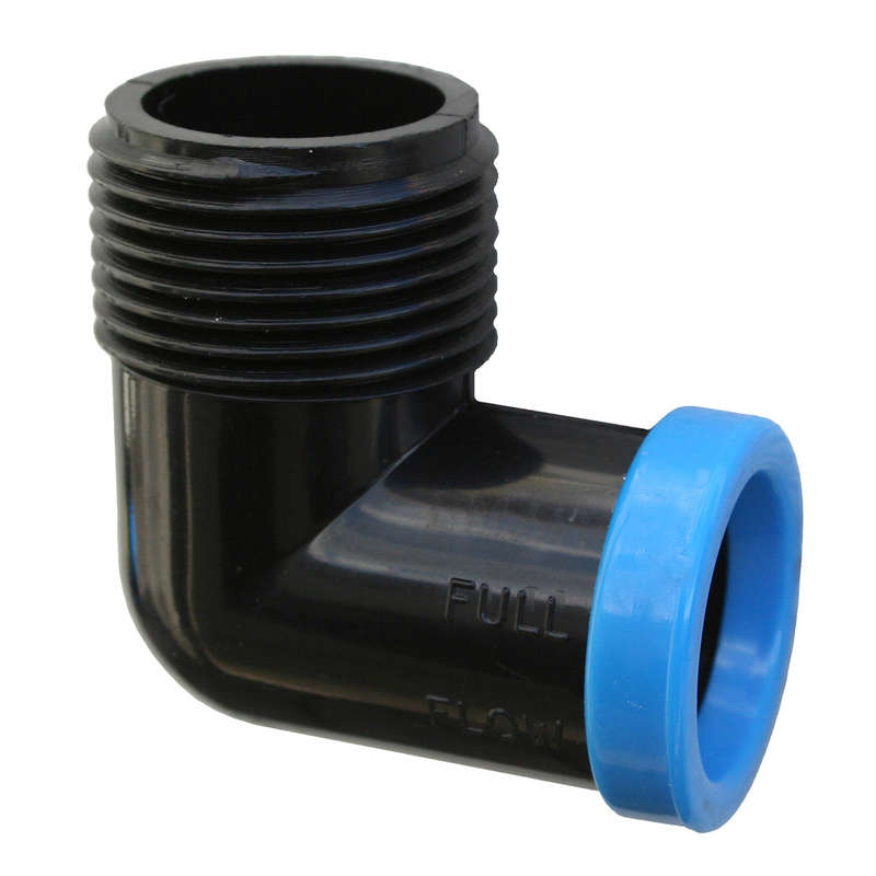 Full Flow Male Combination Elbow 20 Mm X 1/2 In.