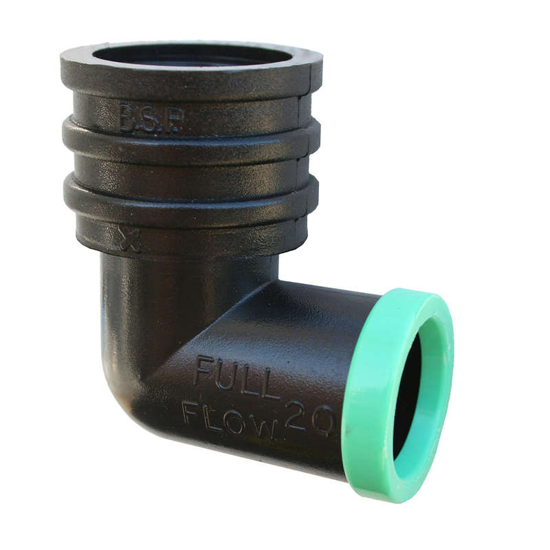Full Flow Female Combination Elbow 20 Mm X 3/4 In