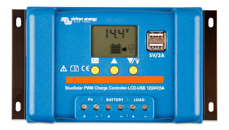 Victron BlueSolar PWM-LCD&USB 12/24V-5A