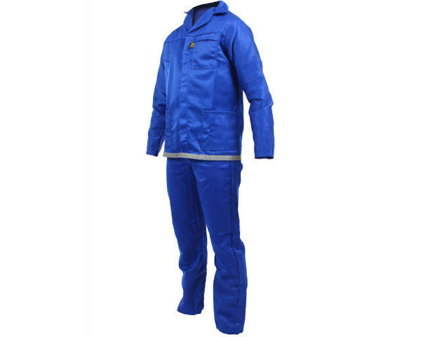 Overall Blue 2 Pce Size 42 Chest 38 Waist