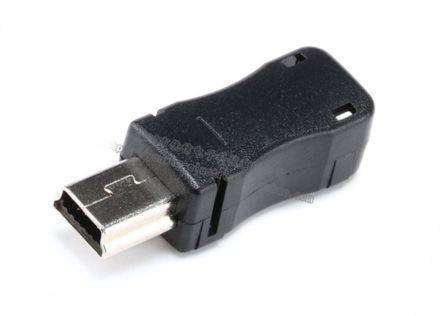 Mini Usb Plug In Black Housing 5 P Rewireable 170820
