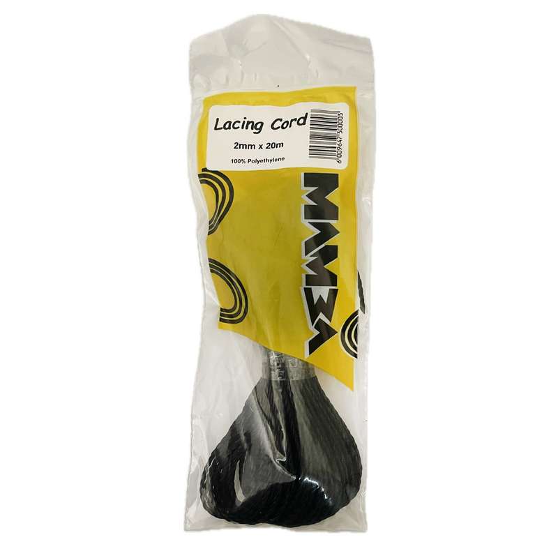 Mamba Shade Netting Lacing Cord 2.5 Mm 20 M Black