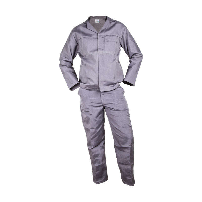 Overall Grey 2 Pce Size 36 Chest 32 Waist